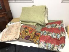 A collection of textiles including Nicole, from the Lindenwood Collection, Sherringham, from