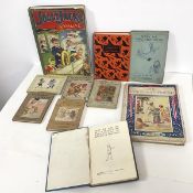 A collection of childrens' books including When We Were very Young by AA Milne, illustrations by E.