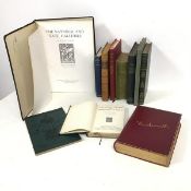 A mixed lot of books including The Pilgrim's Progress, the Encyclopedia of Needlework by Dillmont,