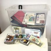 Stamp Interest: a large container with multiple thousands of covers, almost entirely UK and