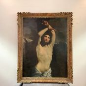 After Guido Reni, The Martyrdom of Saint Sebastian, Italian, probably 18th century, oil on canvas,