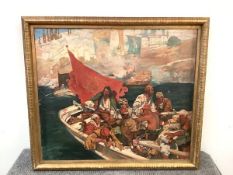 After Sir Frank Brangwyn R.A., R.W.S., P.R.B.A., H.R.S.A., (British 1867-1956), "The Buccaneers",