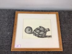 •Jack Knox R.S.A., R.G.I., R.S.W. (Scottish, 1936-2015), Artichoke, pencil, signed lower right and