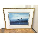 Harley Crossley, Titanic - Eve of Departure, limited edition print, no.356/850, signed bottom