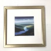 Angela Lawrence, Summer Clouds Loch Trool, limited edition print, 33/500, signed in pencil bottom