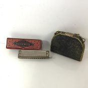 A Super Chromonica Chromatic harmonica manufactured by M. Hohner with original box (4cm x 16cm x