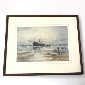 Maritime Scene with Fishing Trawler, watercolour, signed bottom right, Heys (18cm x 26cm)