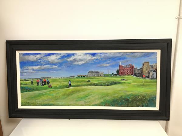 S. Shankland, St Andrews Old Course, limited edition print, signed and numbered 15/250 verso (36cm x