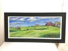 S. Shankland, St Andrews Old Course, limited edition giclee print, signed and numbered 15/250