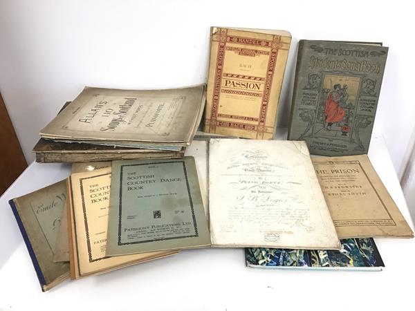 Musical Interest: an assortment of books, magazines and pamphlets, including the Scottish Student'