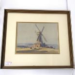 Alfred Crocker Layton (British Canadian: 1901-1965), The Windmill, signed lower right,