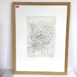 •John Bellany CBE RA (Scottish. 1942-2013), The Rough Bird, signed in pencil, dated 1986, etching,