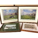 R. Forsyth, St Andrews Golf Course, limited edition prints 2/950, 1/750, signed in pencil bottom