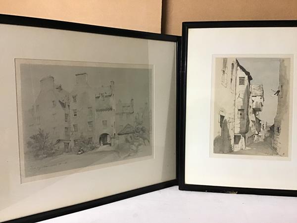 South Greys Close, etching (29cm x 39cm) and Chalmers Close, both with descriptions verso (2)