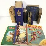 A mixed lot of books including Bonnie Scotland, painted by Sutton Palmer and described by A.R.