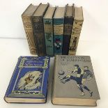 A collection of early 20thc books including The Boy's Own Book of Natural History, Cummings, The