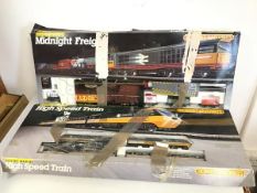 A Hornby Railways electric train set, Midnight Freight, in original box (a/f) and another, High