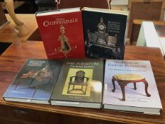 Furniture Interest: a collection of five books on Antique Furniture including Victor Chinnery, Oak