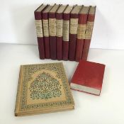 Eight volumes of the Inverness Scientific Society and Field Club, late 19thc to early 20thc., an