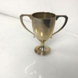 A Sheffield silver trophy, engraved Ardvreck, Junior Challenge Cup, 1930 (9cm x 10cm x 5cm) (59.