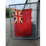 A British Red Ensign (187cm x 144cm)