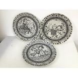 A set of three Rosenthal decorative plates including Winter, Summer and Autumn (each: d.35cm)