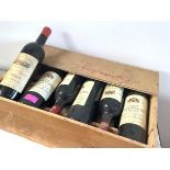 Bordeaux: a case of twelve bottles of Chateau Malescot St. Exupery 1974, Margaux, 73cl, good fill