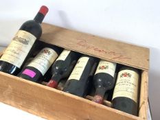 Bordeaux: a case of twelve bottles of Chateau Malescot St. Exupery 1974, Margaux, 73cl, good fill