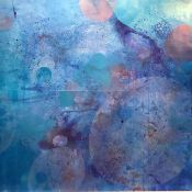 •Nicola Broadfoot (Scottish, Contemporary), "5MA", mixed media on board, signed and titled verso.