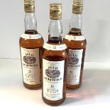 Whisky: Auld Acrimony, twelve year old vatted malt Scotch Whisky, 43%, 75cl, 3 bottles (3)