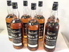 Whisky: Big T Scotch Whisky, produce of over five years, blended and bottled by the Tomatin