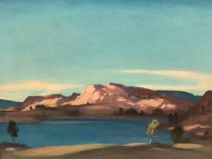 Osmund Pittman (British, 1874-1958), A Scottish West Coast Landscape, signed lower right, oil on