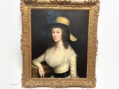 English School, c. 1790, Portrait of a Lady (traditionally identified as Lady Anne Ward), half-