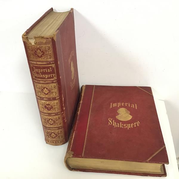 The Works of Shakespeare, Imperial edition, edited by Charles Knight with illustrations on steel,