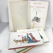 Sketches in East Lothian, thirty two drawings by T.B. Blacklock with introduction by James Purves,