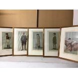 Horse racing interest: Vanity Fair prints c.1900, including George Barrett, Newmarket, Sam Loates,
