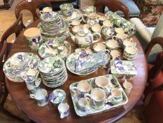 A large Emma Bridgewater dinner service complete with teapot, casserole dish, coffee mugs,