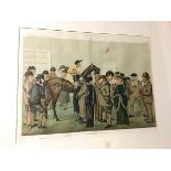 Vanity Fair print by Lib, Newmarket 1885, dated November 30th 1815 (37cm x 49cm)