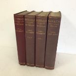 A collection of books by Lord Rosebery, including Miscellanies Literary and Historical, vols I and