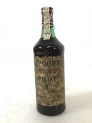 A Niepoort's 20 year old Port, bottled 1982