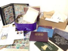 A collection of World stamps including loose stamps in envelopes including DDR, Haiti, Morocco,
