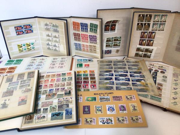 A quantity of First Day Covers, 19655-late 1990s, 19 stock books and old strand album, general