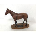 A Beswick ceramic model horse, Millreef, Winner of the Prix de L'Arc de Triomphe, 1971 and the Epsom