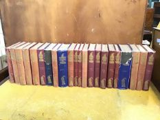 A collection of Punch bound books, from 1914-1932, incomplete (22)