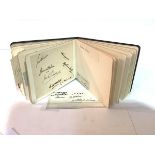 A book of early 20th century autographs including: John Buchan, Prince George, Duke of Kent (1902-