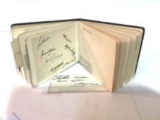 A book of early 20th century autographs including: John Buchan, Prince George, Duke of Kent (1902-