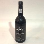 A bottle of Dow's Silver Jubilee Vintage Port 1977, 75cl.