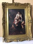 After Delacroix, Medea, coloured print, framed (45cm x 29cm)