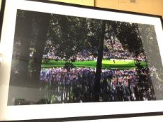 Players on Putting Green, possibly Augusta, Georgia, photograph (60cm x 104cm)