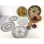 A set of four National Trust for Scotland plates, of various designs including Plasterwork from